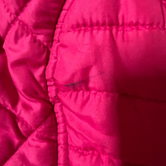 🌹Me Jane Kids Sleeveless Pink Piffer Jack w/ Faur Fur Lining - Picture 3 of 5